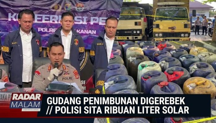 Polisi Ciduk 2 Tersangka Penimbunan BBM Bersubsidi