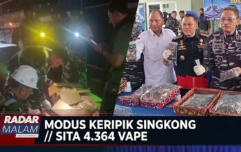 Ribuan Liquid Vape Narkotika Diamankan Di Bakauheni