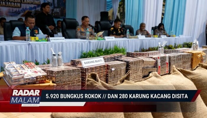 Ribuan Rokok Ilegal dan Kacang Tanah Impor Diamankan