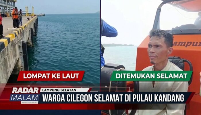 Warga Cilegon Melompat Ke Laut , Ditemukan Selamat