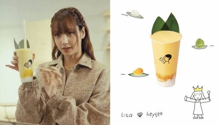 Lisa BLACKPINK Gandeng HEYTEA, Luncurkan Minuman Mango Sticky Rice dan Merchandise Eksklusif