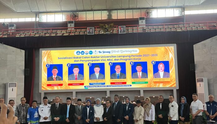 Sampaikan Visi Misi Para Carek, Ini Pesan Rektor Lusmelilia untuk Para Calon