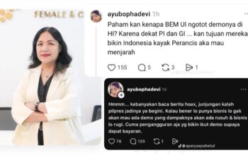 Cuitan Soal Demo BEM UI Viral, Dokter Ayu Bopha Devi Diakhiri Kerja Samanya oleh Klinik First Care