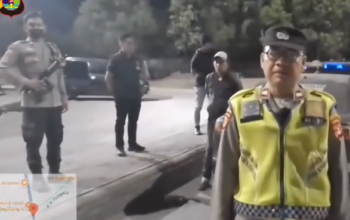 Patroli Malam Sukarame Antisipasi Curanmor hingga Tawuran di Jalur Utama Bandar Lampung