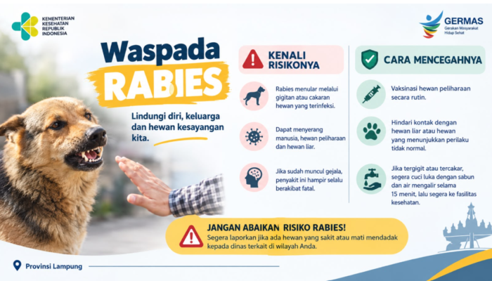 Sayang Hewan, Kenali Risiko Rabies: Edukasi Pencegahan Menjangkau Siswa di Lampung
